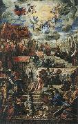 TINTORETTO, Jacopo The Voluntary Subjugation of the Provinces Sweden oil painting artist